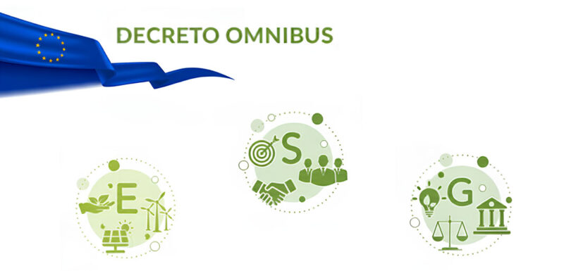 ESG, la fase intermedia dopo il Decreto Omnibus